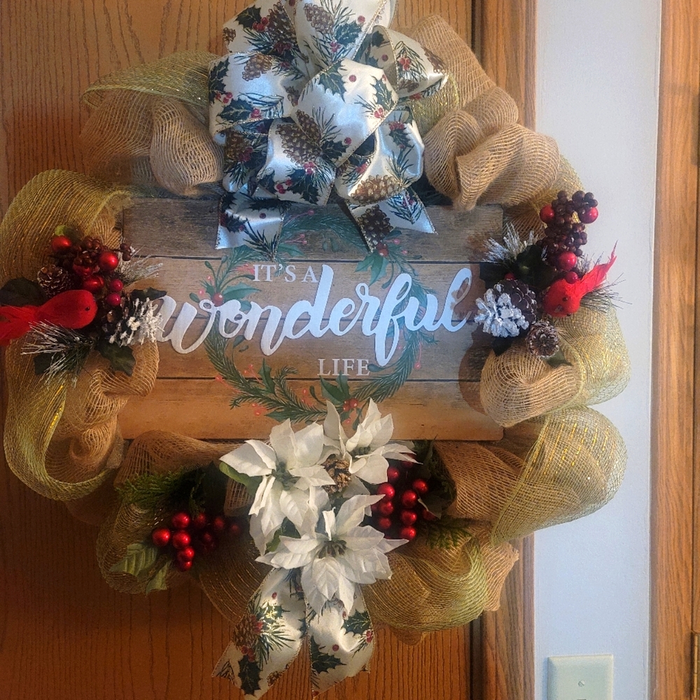 It's A Wonderful Life Wreath
